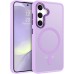 BENTOBEN for Magnetic Samsung Galaxy S24 Case, Phone Case for Samsung S24 [Compatible with Magsafe] Slim Fit Matte Design Soft Bumper Shockproof Drop Protective Girl Women Boy Men Cover, Light Purple
