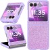 BENTOBEN Glitter Motorola Razr 2024 Case, Luxury Protective Phone Case for Motorola Razr 50, Purple