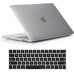 ProCase for MacBook Pro 15 2019 2018 2017 2016 A1990/A1707 with Touch Bar, Hard Shell Case and Keyboard Cover for 2016-2019 MacBook Pro 15" -Crystal