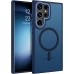 BENTOBEN for Samsung Galaxy S23 Ultra Case [Compatible with Magsafe] Translucent Matte Magnetic Galaxy S23 Ultra Case Slim Thin Shockproof Women Men Phone Cover for Samsung S23 Ultra 6.8", Navy Blue