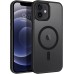 BENTOBEN for Magnetic iPhone 12 Mini Case, Phone Case iPhone 12 Mini [Compatible with Magsafe] Slim Fit Matte Design Shockproof Bumper Protective Drop Protection Girl Women Boy Men 12Mini Cover, Black