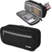 ProCase Pencil Case Pen Bag, Two Layers Big Capacity Pencil Pouch Pen Organizer Durable Stationery Holder for Marker Organization School Supplies Office Storage Desk Organizing