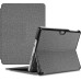 ProCase Protective Case for Surface Go 2 2020 / Surface Go 2018, Slim Light Smart Cover Stand Hard Shell with Built-in Surface Pen Holder, Compatible with Surface Type Cover -Lightgrey