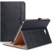 ProCase Leather Case for Galaxy Tab A 10.1-inch 2016 (SM-T580 T585 T587), Stand Folio Cover for Galaxy Tab A 10.1" Tablet (NO S Pen Version) with Multiple Viewing Angles Card Pocket -Black