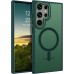 BENTOBEN for Samsung Galaxy S23 Ultra Case [Compatible with Magsafe] Translucent Matte Magnetic Galaxy S23 Ultra Case Slim Thin Shockproof Women Men Phone Cover for Samsung S23 Ultra 6.8", Dark Green