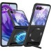 BENTOBEN for Motorola Razr Plus 2024 Case, Razr + 2024 Case with Magasfe & Built-in Screen Protector, PU Leather + Hard PC Shell Ultra Thin Slim Durable Protective Phone Case for Moto Razr+ 2024