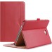 ProCase Leather Case for Galaxy Tab A 10.1-inch 2016 (SM-T580 T585 T587), Stand Folio Cover for Galaxy Tab A 10.1" Tablet (NO S Pen Version) with Multiple Viewing Angles Card Pocket -Red